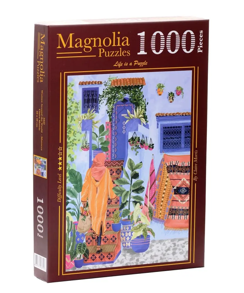 Morocco – Claire Morris 1000-Piece Puzzle 1