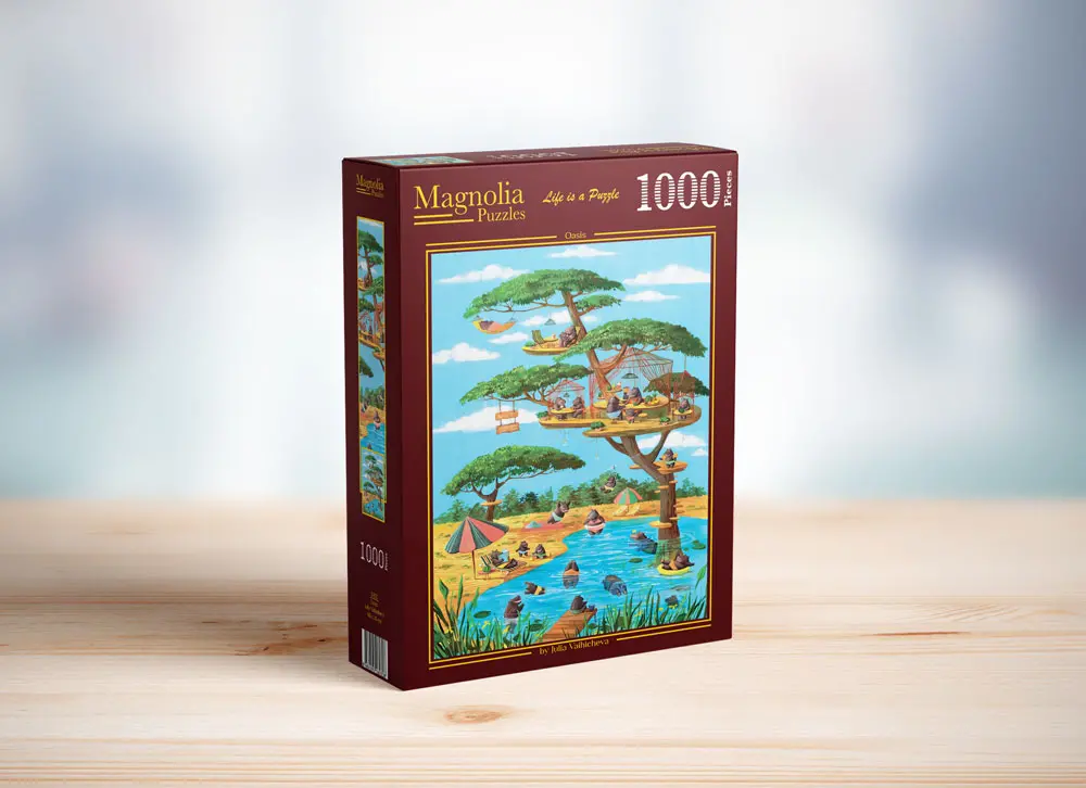 Oasis 1000-Piece Puzzle 1