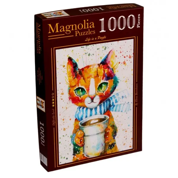 Colorful Cat 1000-Piece Puzzle 1