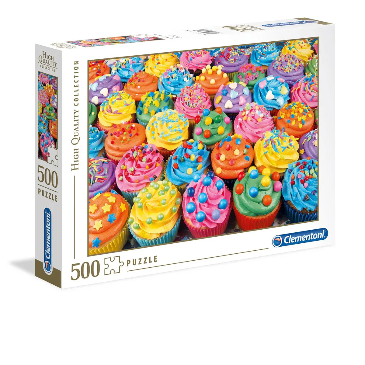 Colorful Cupcakes 500-Piece Puzzle 1