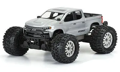 Pro350600 2019 Chevy Silverado Z71 Trail Boss Clear Body 1