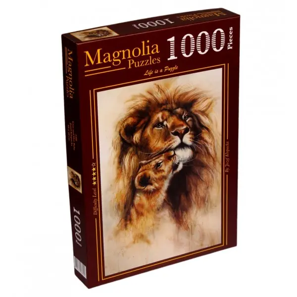 Lion And Her Baby 1000-Piece Puzzle 1