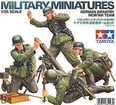 1:35 German Infantry Mortar Team Set 1