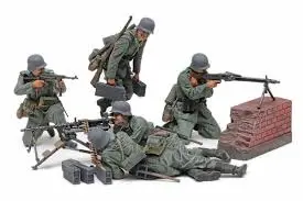 1:35 German Machine Gun Team 1