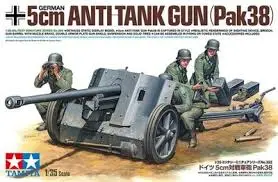 1:35 German 5Cm Anti-Tank Gun (Pak 38) 1