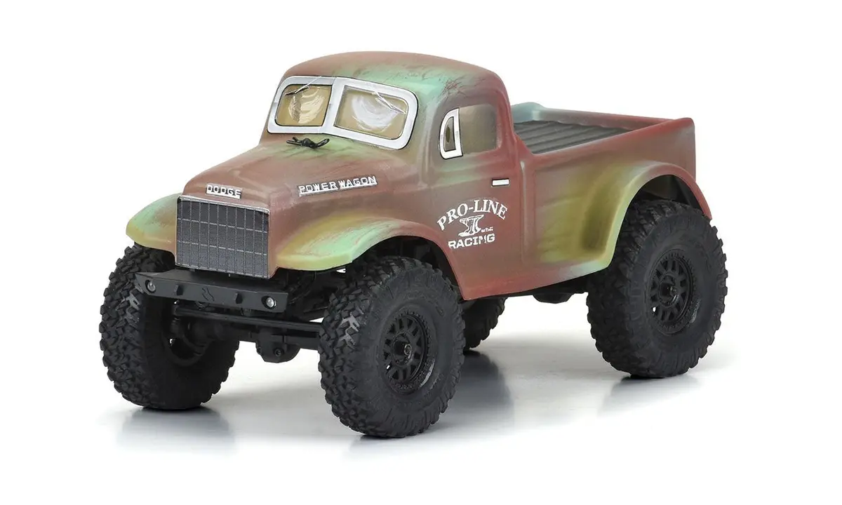 Pro356500 1946 Dodge Power Wagon Clear Body For Scx24™ Jlu (Other Scx24™ Models Require Axial Body Mounts) 1