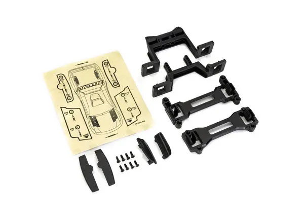 3619R Traxxas Body Conversion Kit, Stampede (For Clipless Mounting) 1