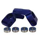 Aluminum Stub Axle Carriers (4),Bl: Rsu, Sta, Ban 1