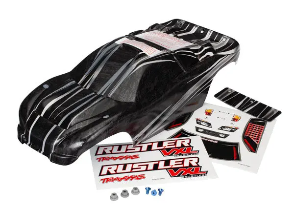 3719 Traxxas Body, Rustler Vxl, Prographix 1