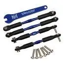 Alum.Turnbuckle Camber Link Set,Blue (4):Ru,St,Slh 1