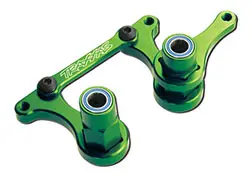 3743G Steering Bellcranks, Drag Link (Green-Anodized 6061-T6 Aluminum)/ 5X8mm Ball Bearings (4)/ Hardware (Assembled) 1
