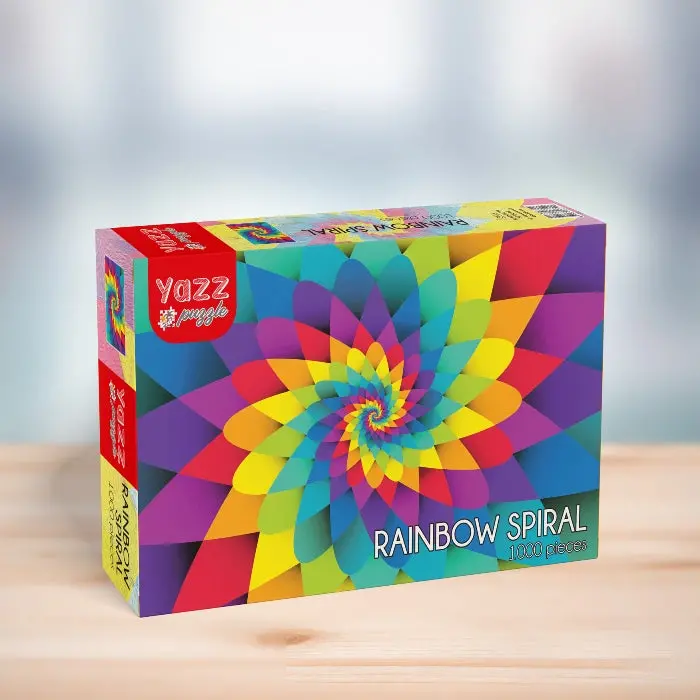 Rainbow Spiral 1000-Piece Puzzle 1
