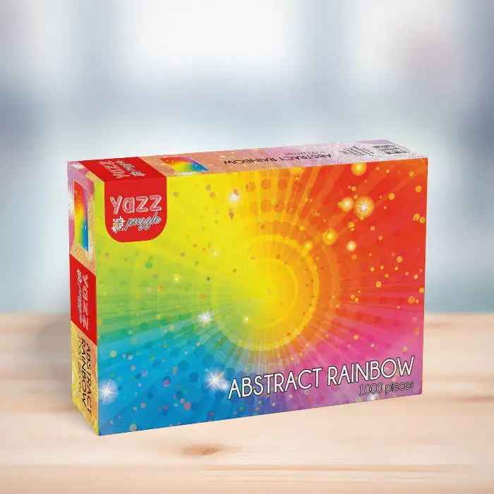 Abstract Rainbow 1000-Piece Puzzle 1