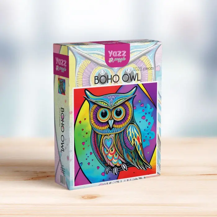Boho Owl 1023-Piece Puzzle 1