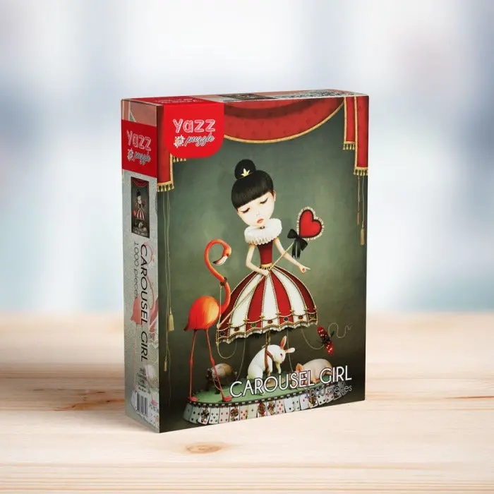 Carousel Girl 1000-Piece Puzzle 1