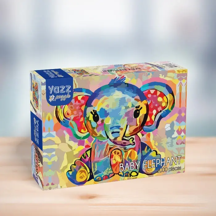 Baby Elephant 1000-Piece Puzzle 1