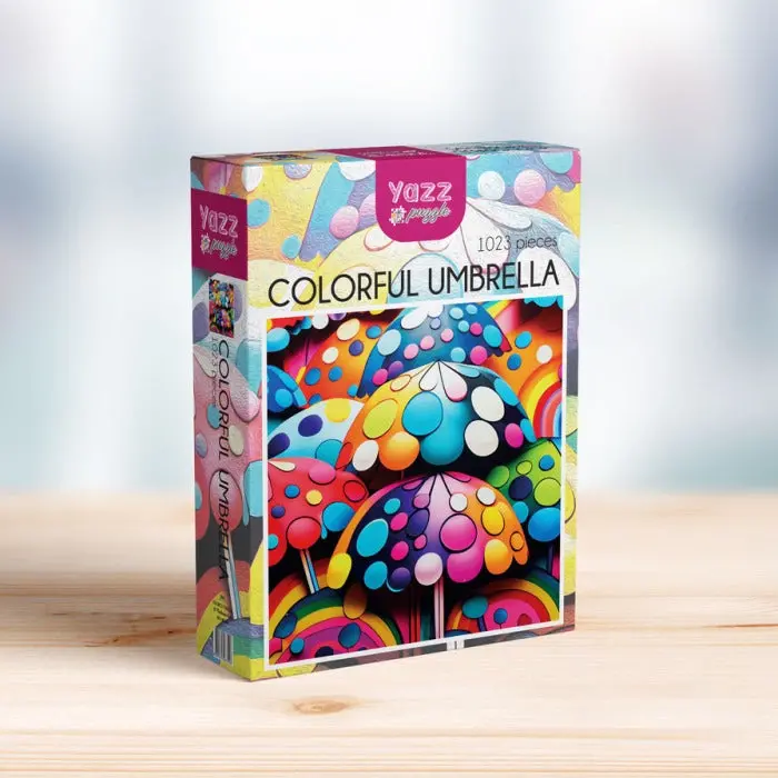 Colorful Umbrella 1023-Piece Puzzle 1