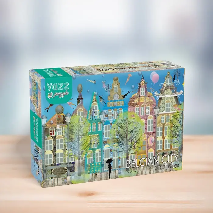 Belgian City 1000-Piece Puzzle 1