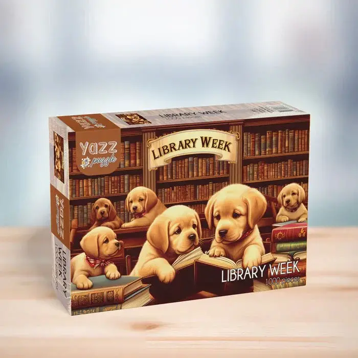 Library Week 1000-Piece Puzzle 1