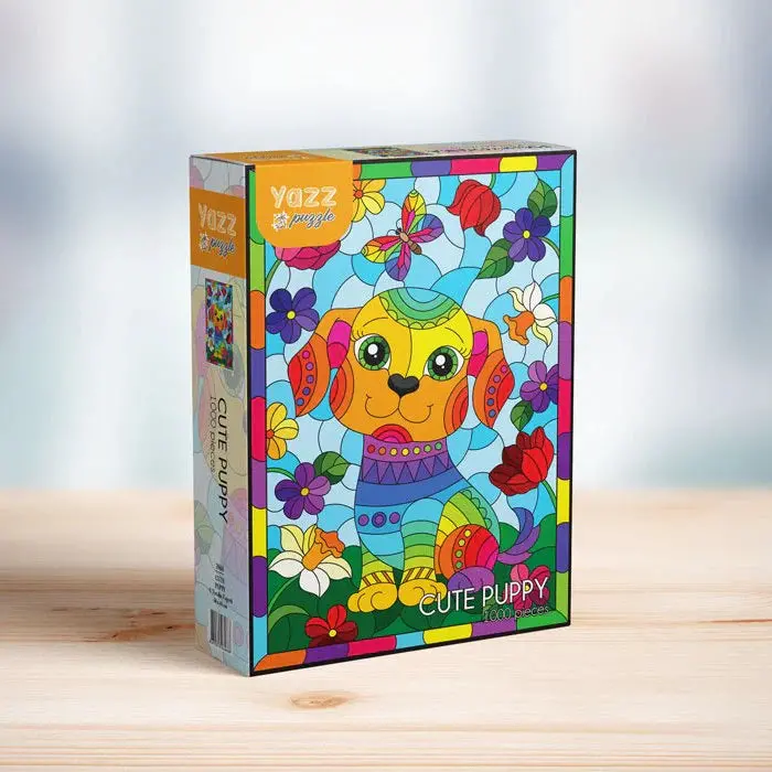 Cute Puppy 1000-Piece Puzzle 1