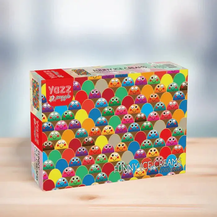 Funny Ice Creams 1000-Piece Puzzle 1