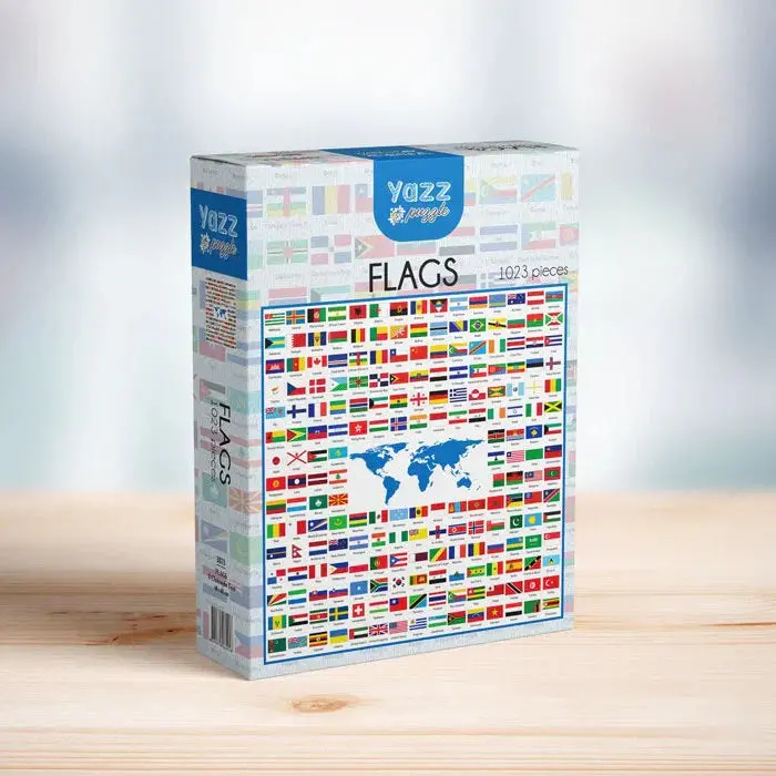 Flags 1023-Piece Puzzle 1