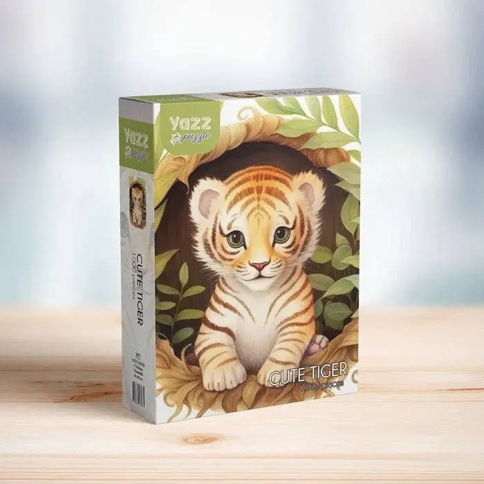 Cute Tiger 1000-Piece Puzzle 1