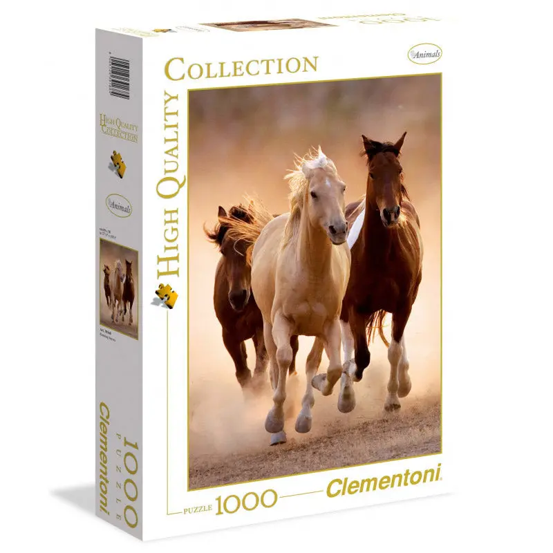 Running Horses 1000-Piece Puzzle 1