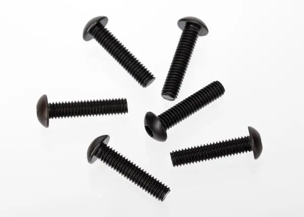 3929 Screws, 4X18mm Button-Head Machine (Hex Drive) (6) 1