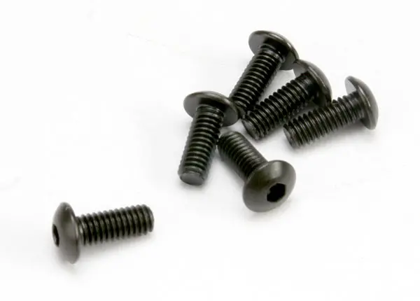 3936 Screws, 4X10mm Button-Head Machine (Hex Drive) (6) 1