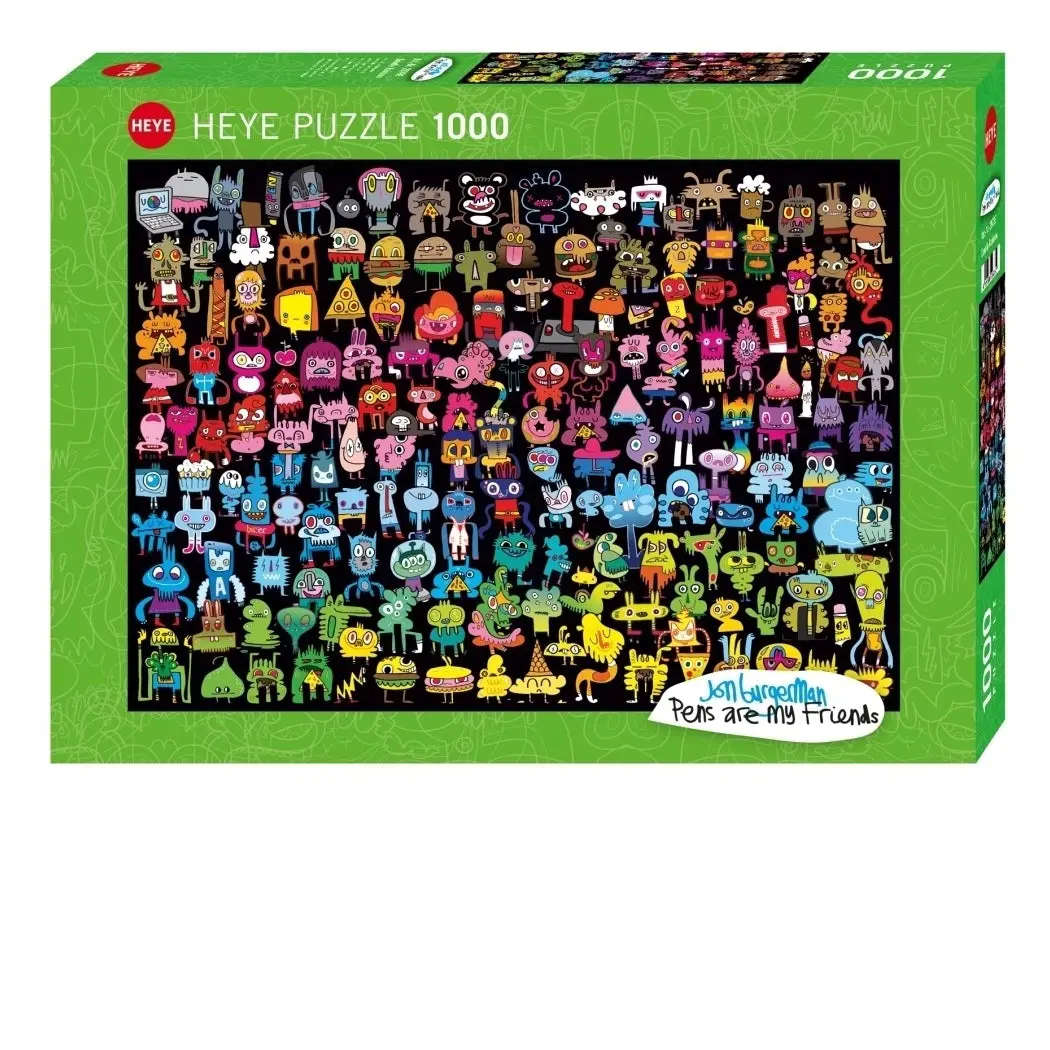 Doodle Rainbow 1000-Piece Puzzle 1