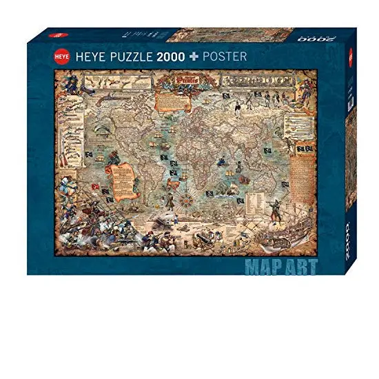 Pirate World 2000-Piece Puzzle 1