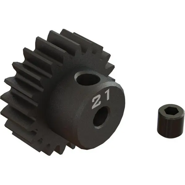 Ara311083 21T 0.8Mod 1/8" Bore Cnc Steel Pinion Gear 1