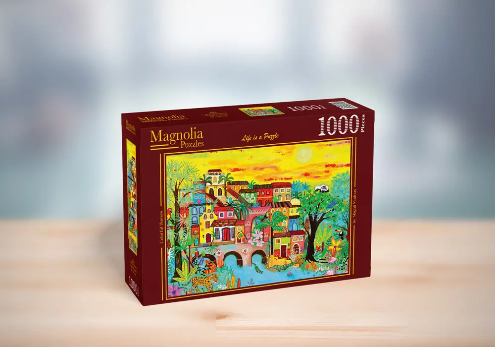 Houses In The Forest 1000-Piece Puzzle 1