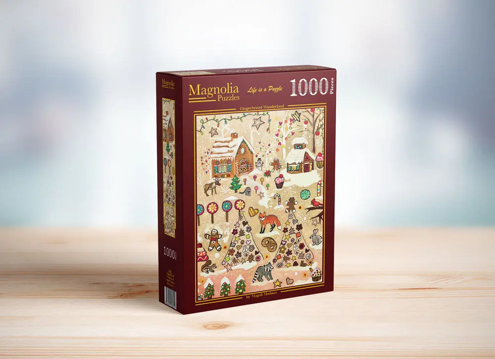 Gingerbread Wonderland 1000-Piece Puzzle 1