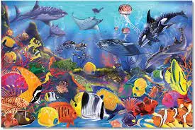 Underwater  Floor Puzzle (48Pc) 1