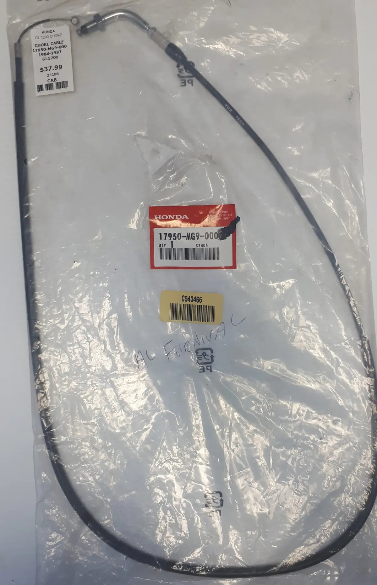 Gl 1200 Choke Cable 1