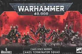 Warhammer 40K Chaos Space Marines Terminator Squad 1