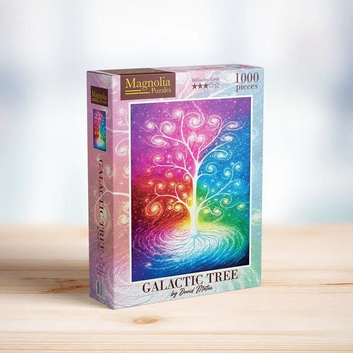 Galactic Tree – David Mateu 1000-Piece Puzzle 1