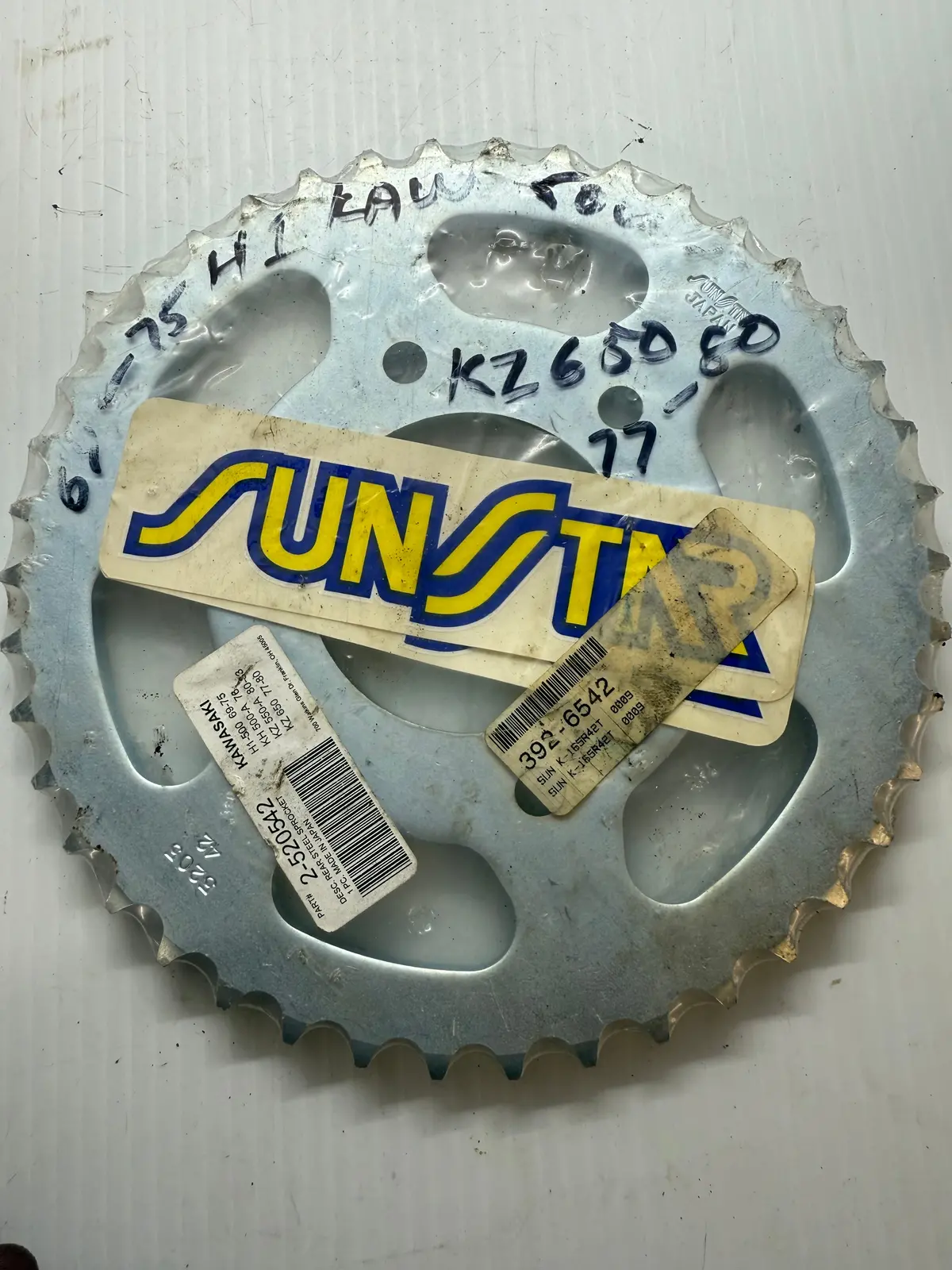 Kz 550/650, H1-500 Rear 42T Sunstar Sprocket 1