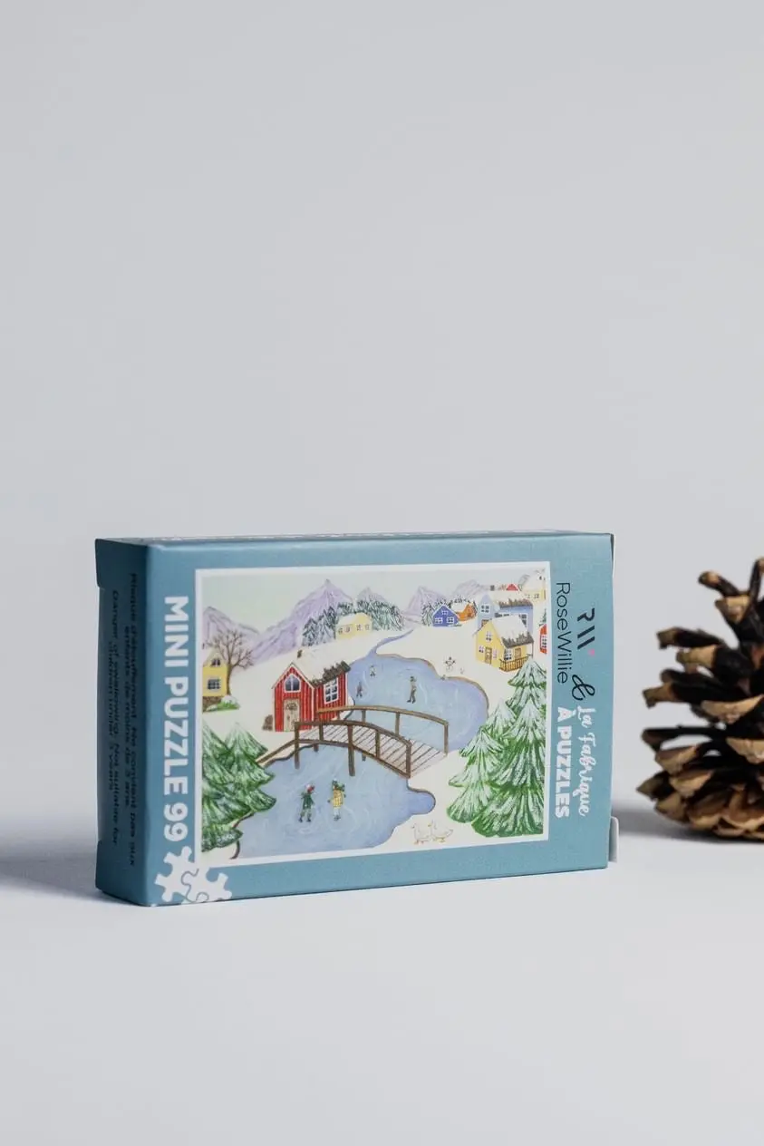 Scandinavian Town 99-Piece Puzzle 1
