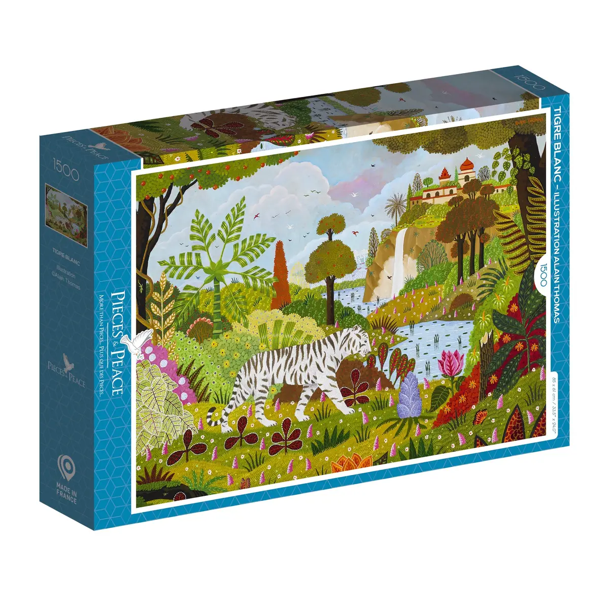 Tigre Blanc 1500-Piece Puzzle 1