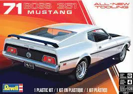 1:25 '71 Boss 351 Mustang 1