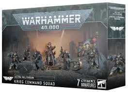Warhammer 40K Astra Militarum Kreig Command Squad 1