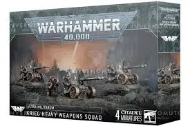 Warhammer 40K Astra Militarum Kreig Heavy Weapons Squad 1