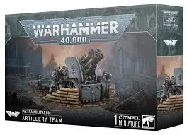 Warhammer 40K Astra Militarum Artillery Team 1