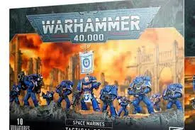 Warhammer 40K Space Marines Tactical Squad 1