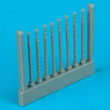 1:48 Lancaster Gun Barrels (Round Perf.) 1