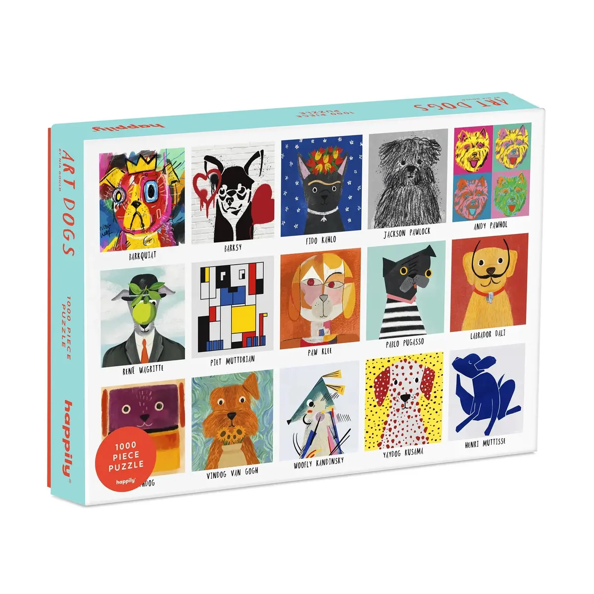 Art Dogs 1000-Piece Puzzle 1