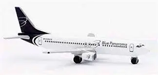 1:500 Blue Panorama Boeing 737-400 1